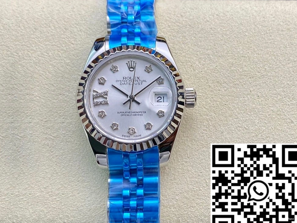 Silver Datejust BP Dial Rolex Factory 28MM M279174-0021 1004